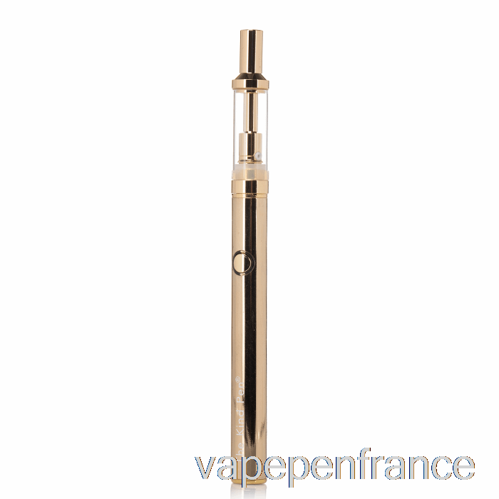 Le Kit De Vaporisateur Kind Pen Slim 510 Stylo Vape Doré
